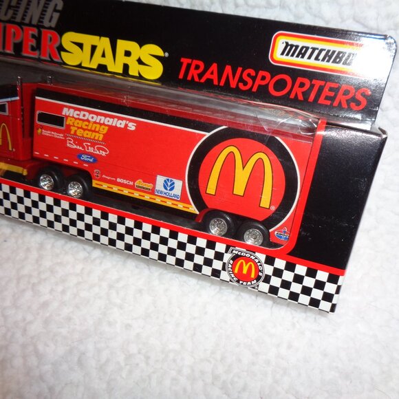 Bill Elliott McDonald's Racing Super Stars Matchbox Transporters Limited Edition - Picture 4 of 11